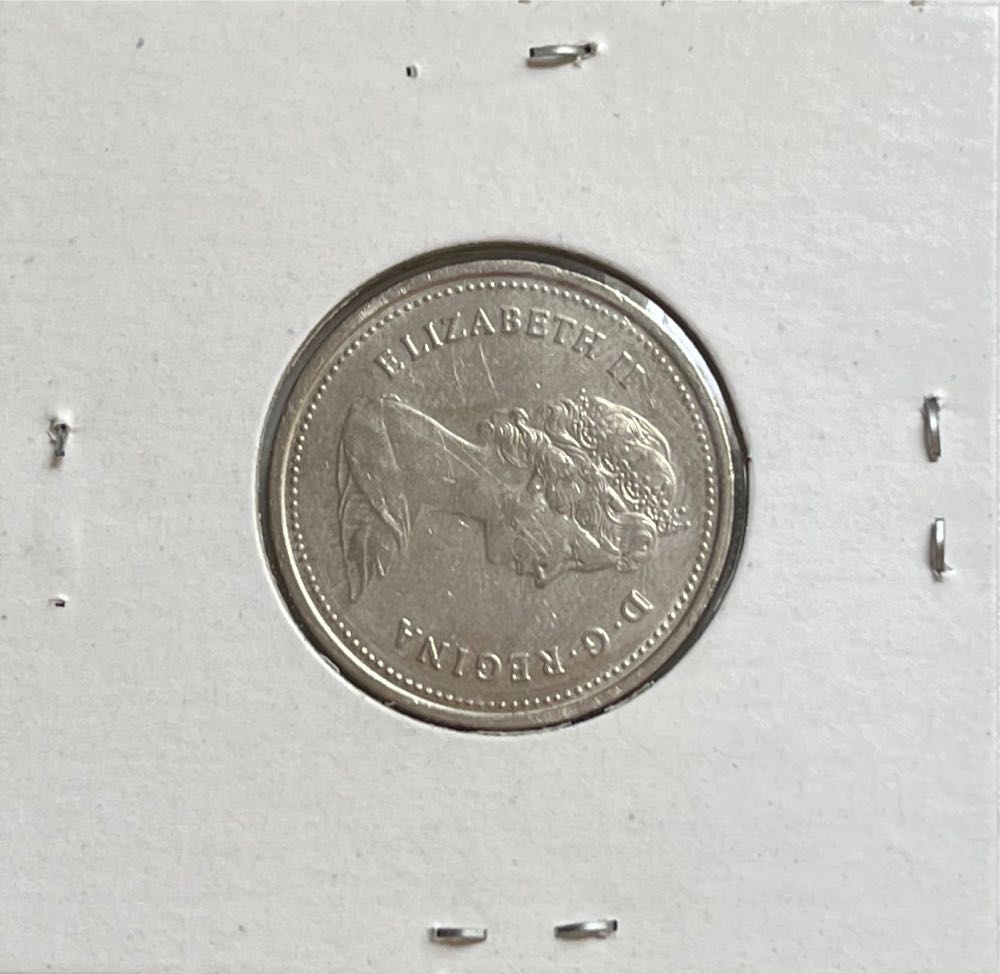 Canadian 1985 Elizabeth II 25 Cent Quarter (Mom’s Collection)  coin collectible - Main Image 2