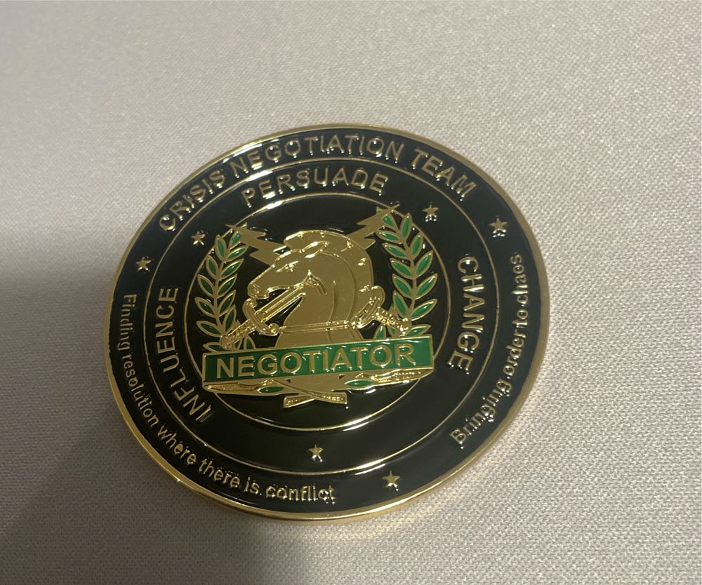 Washington State Department Of Corrections Women’s Division Crisis Negotiation Team  coin collectible - Main Image 2