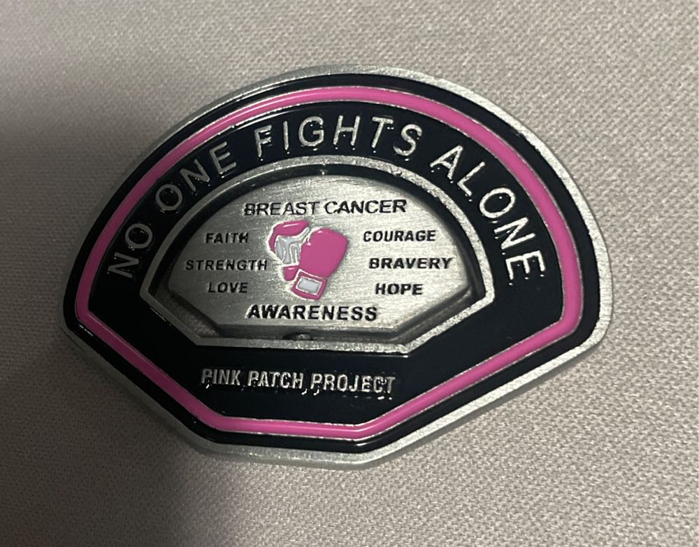 Huntington Beach Police Breast Cancer  coin collectible - Main Image 2