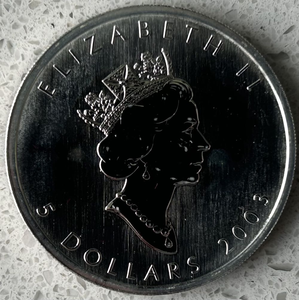 2003 Canadian Maple   coin collectible - Main Image 2