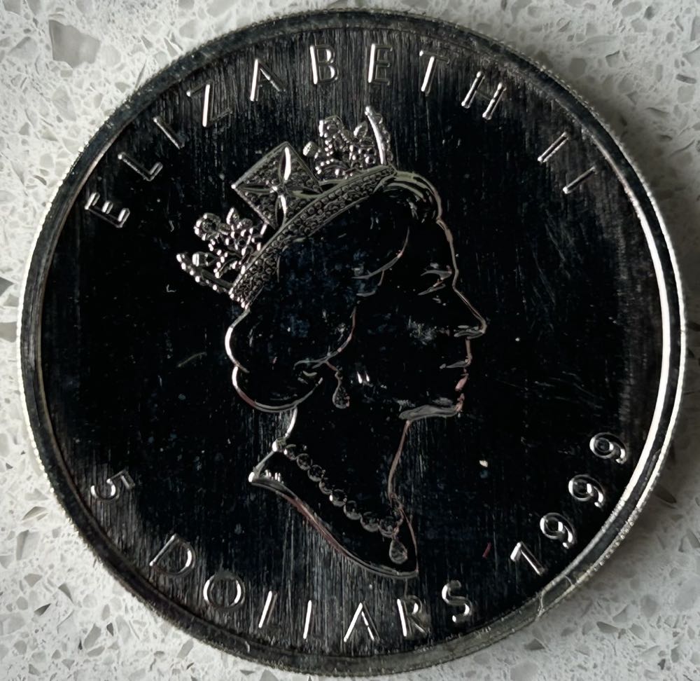 1999 Canadian Maple   coin collectible - Main Image 2
