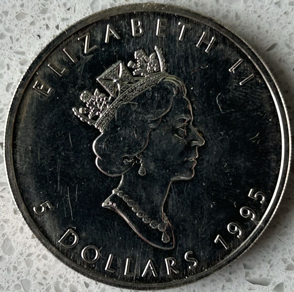 1995 Canadian Maple   coin collectible - Main Image 2