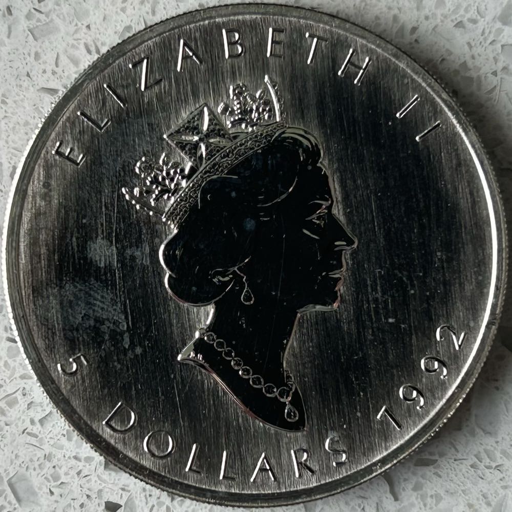 1992 Canadian Maple   coin collectible - Main Image 2