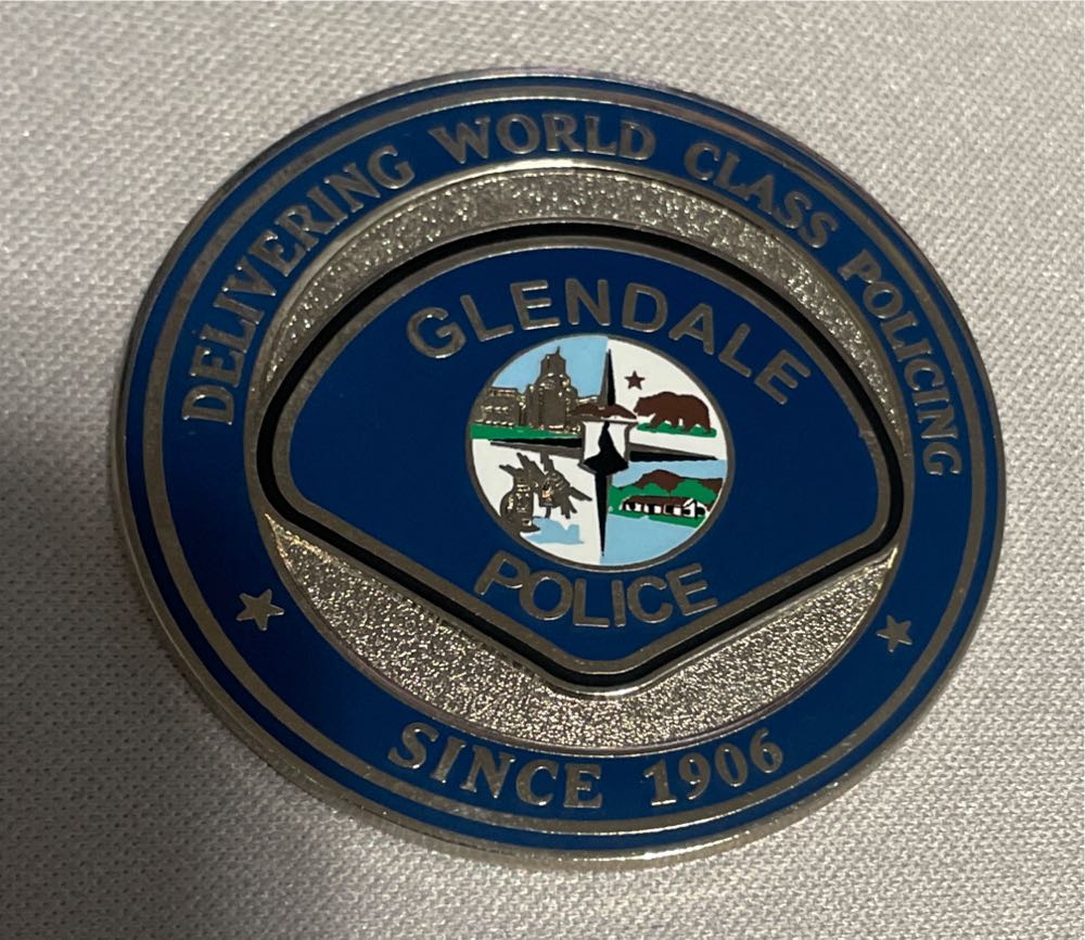 Glendale Police  coin collectible - Main Image 2