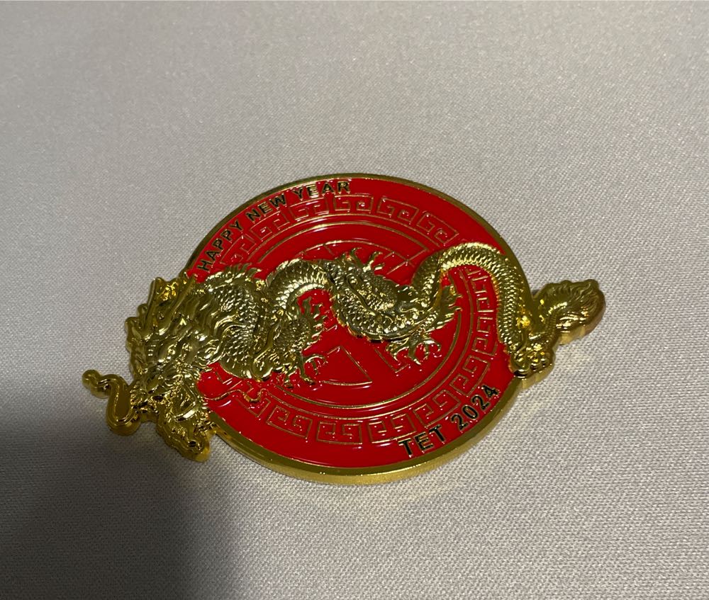 Westminster Police Lunar New Year 2024  coin collectible - Main Image 2