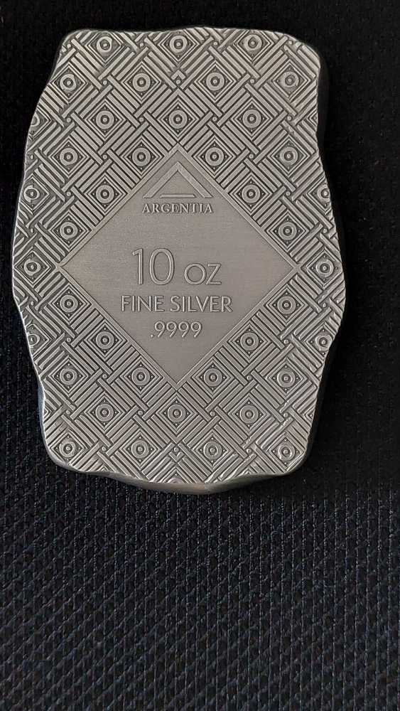 Antique Argentia Goddess Mara  coin collectible - Main Image 2