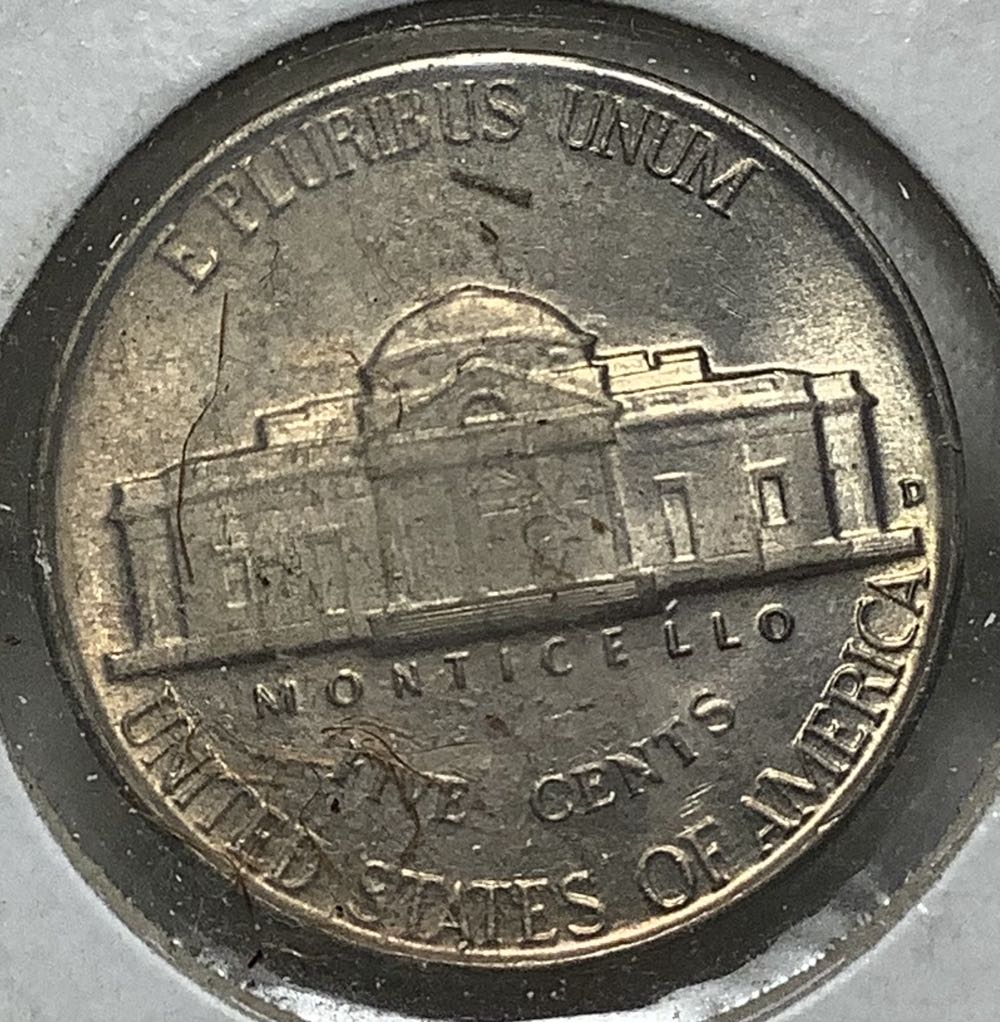 Jefferson Nickel 1950.D  coin collectible - Main Image 2