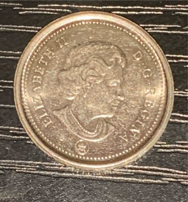 10 Cents - Elizabeth II (4th portrait with RCM logo)(Straight 7)  coin collectible - Main Image 2