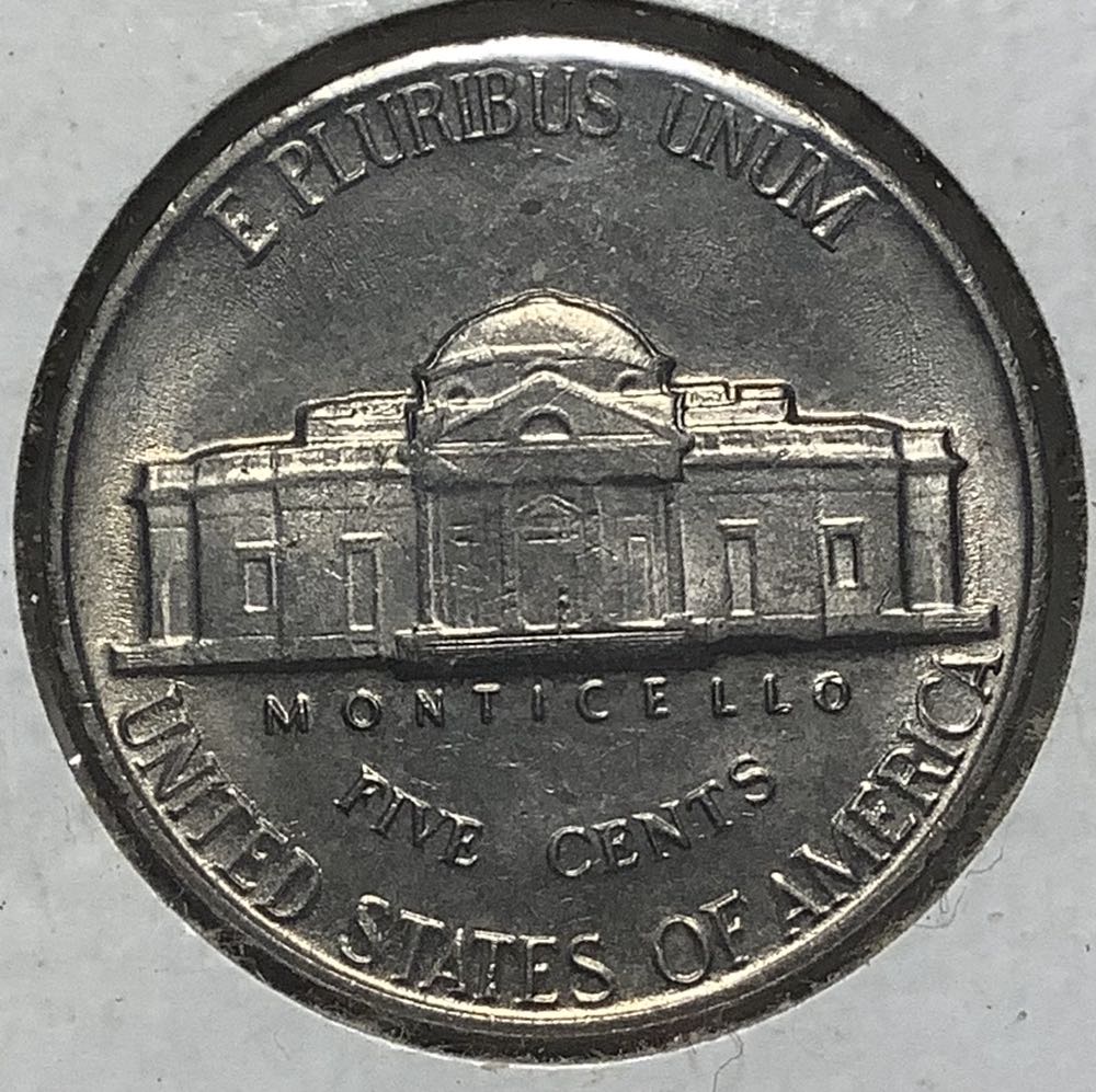 Jefferson Nickel 1960  coin collectible - Main Image 2