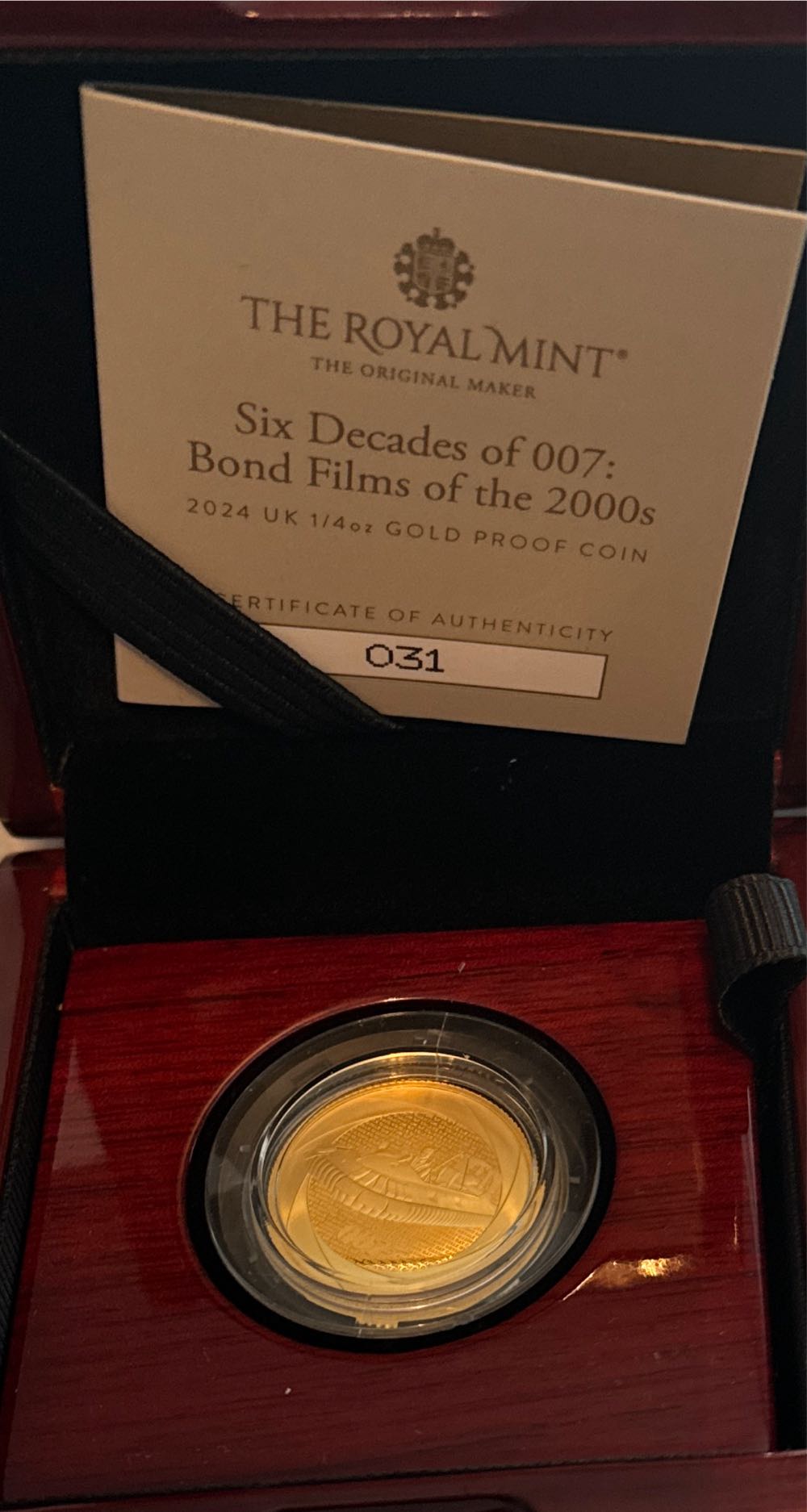 Six Decades Of 007: Bond Films Of The 2000’s  coin collectible [Barcode 5026177692201] - Main Image 2