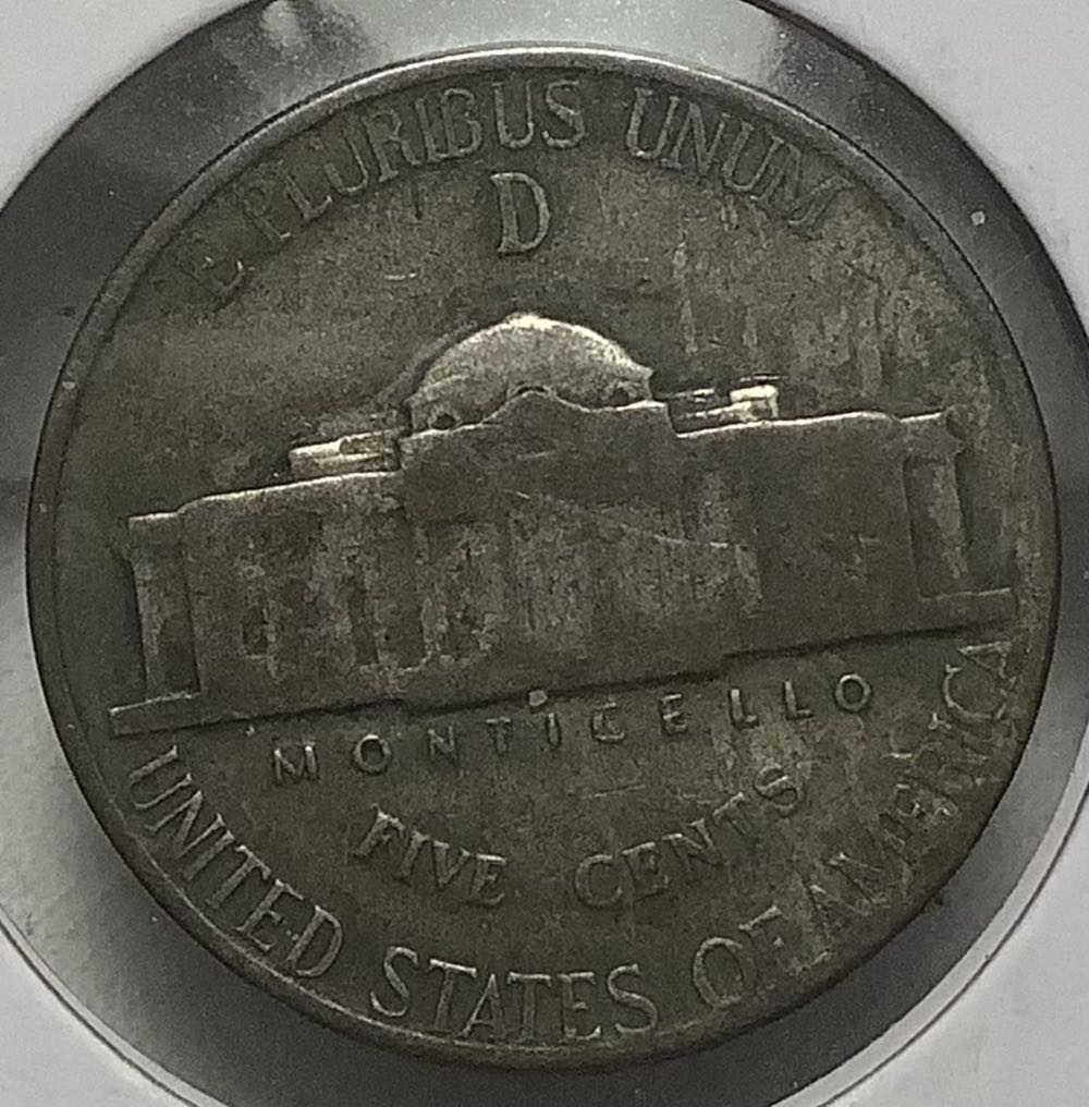 Jefferson Nickel 1945.D  coin collectible - Main Image 2
