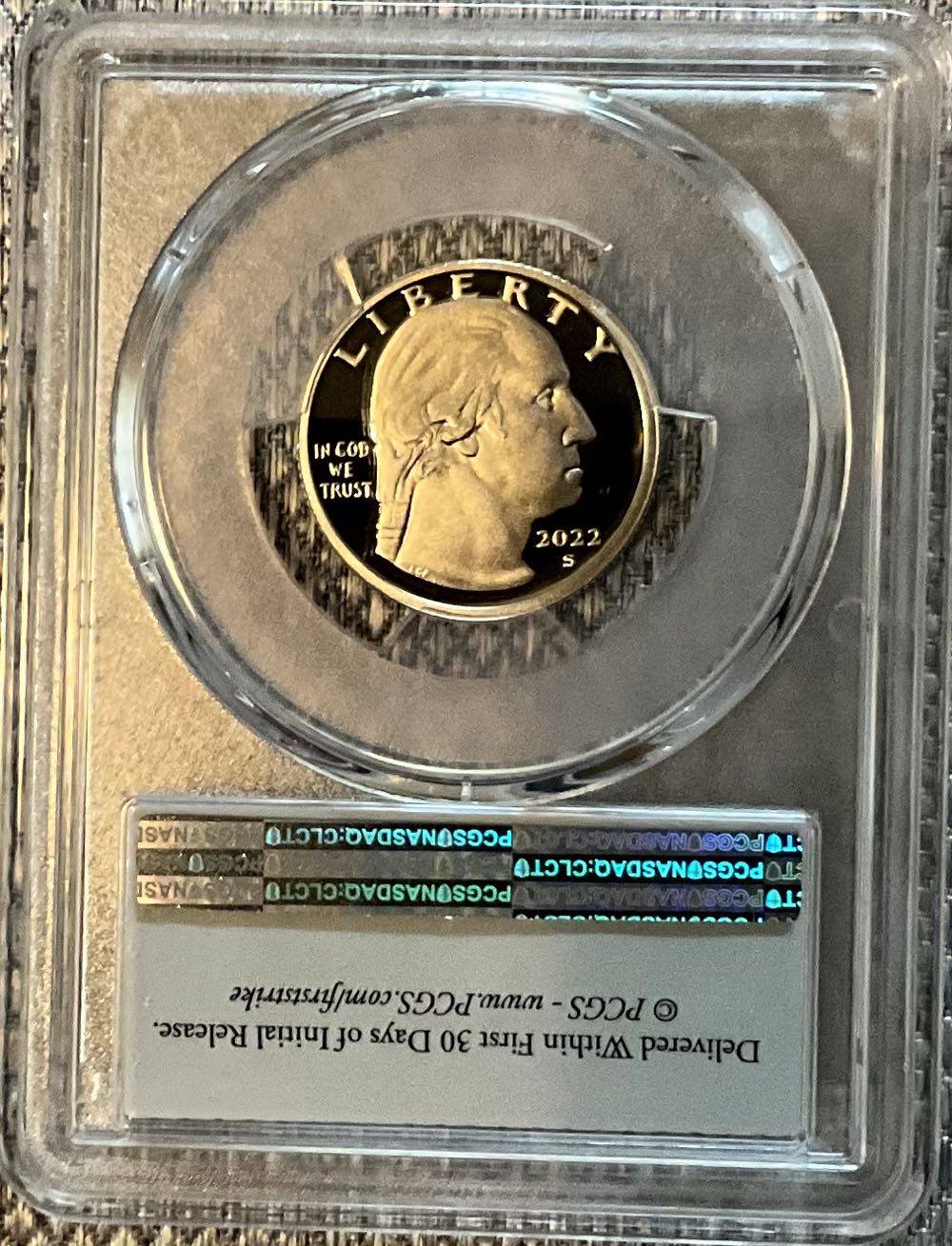 Quarter American Woman  coin collectible - Main Image 2