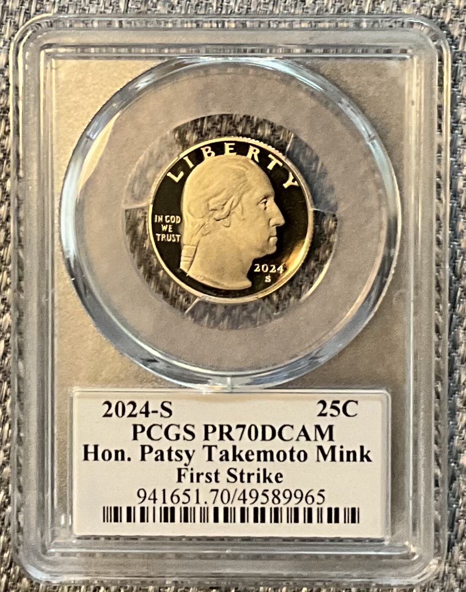 Quarter American Woman  coin collectible - Main Image 2