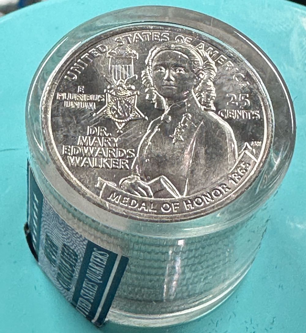 Quarter American Woman  coin collectible - Main Image 3