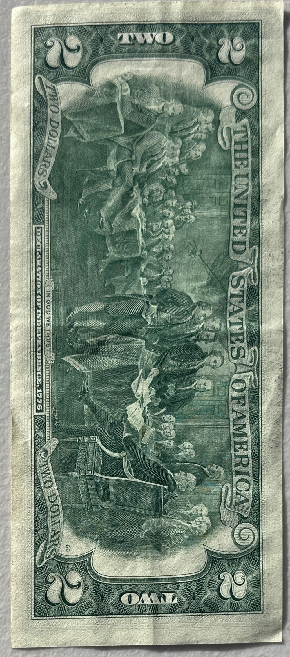 Two Dollar Bill 2017 A  coin collectible - Main Image 2