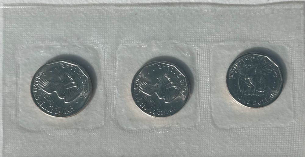 1979 Susan B Anthony Set  coin collectible - Main Image 2