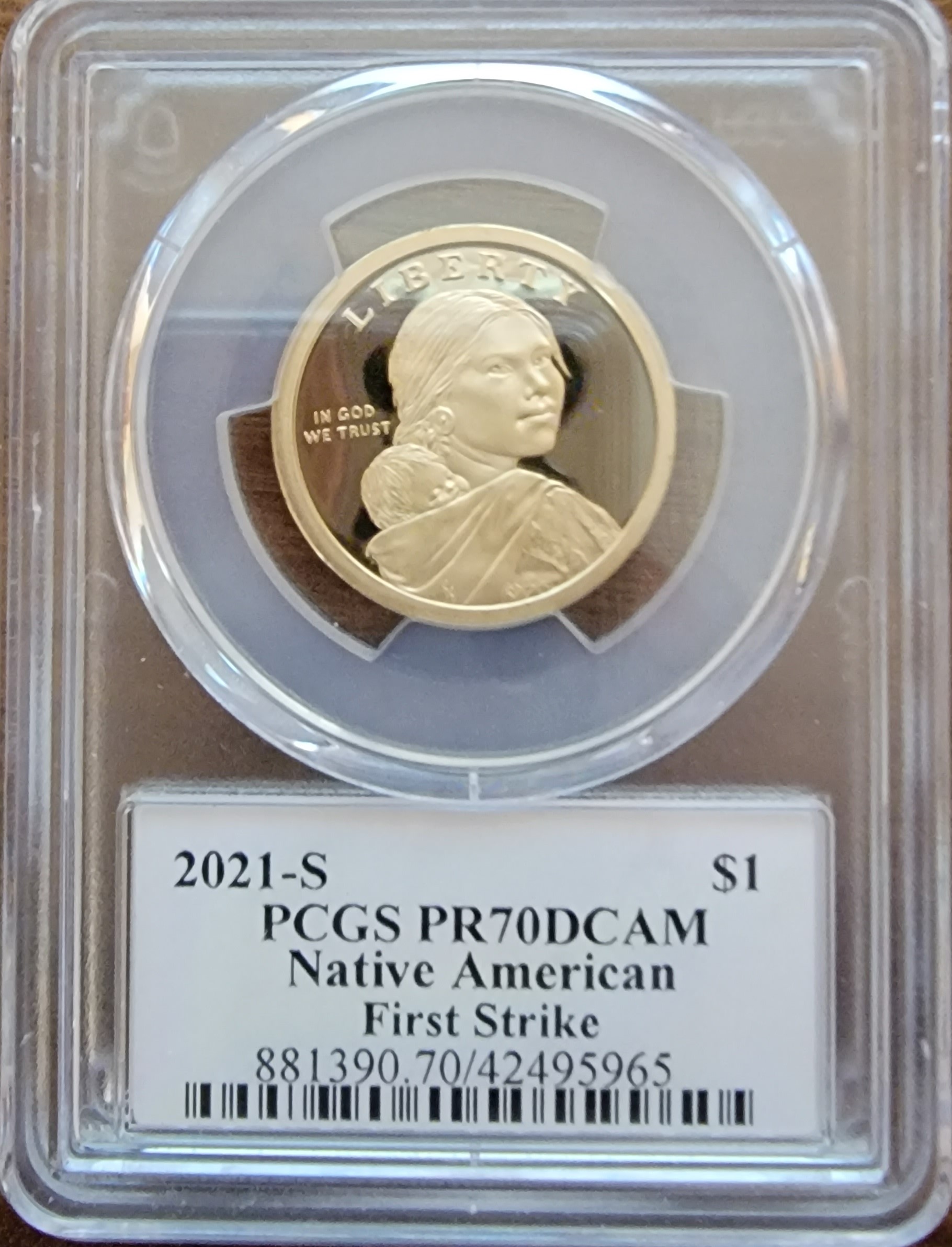 Native American  coin collectible - Main Image 2