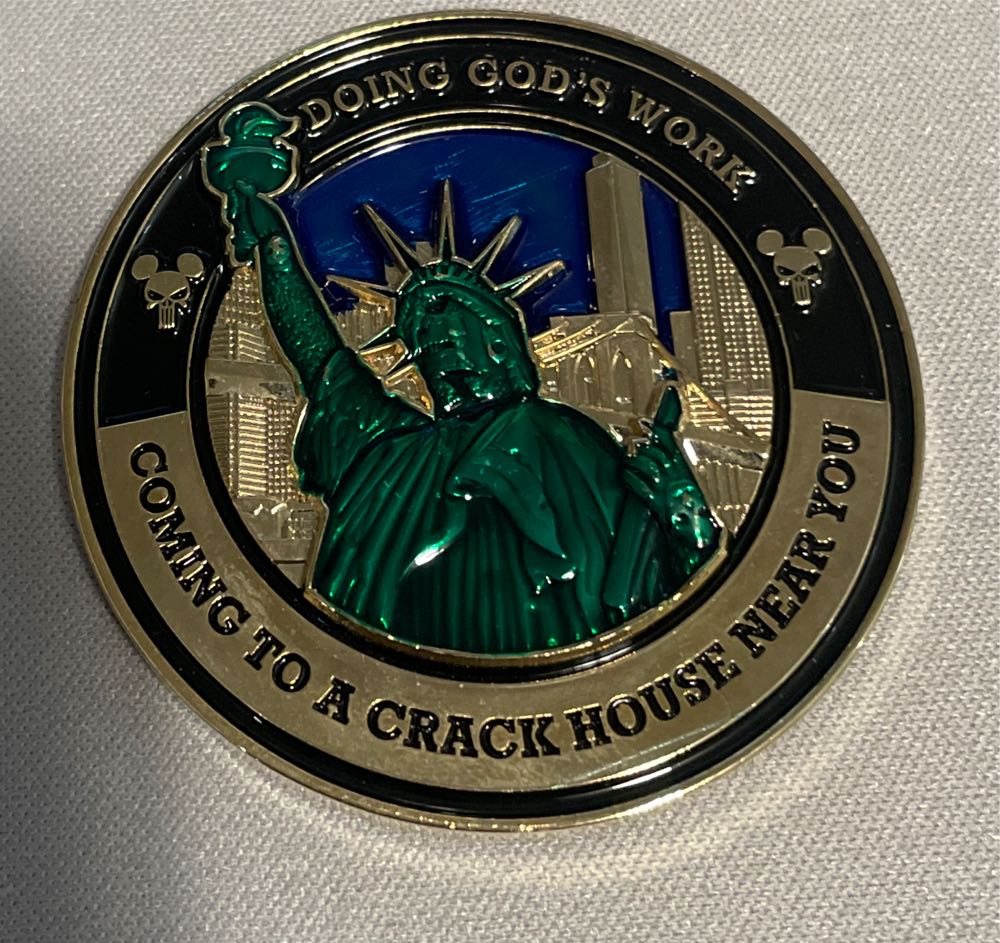 New York Policr Disney Narcotics  coin collectible - Main Image 2