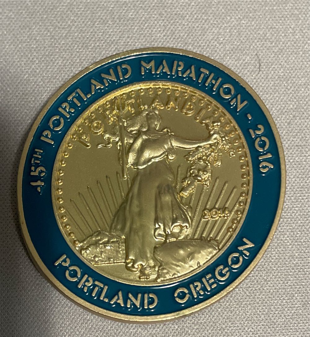 Portland Marathon 2016  coin collectible - Main Image 2