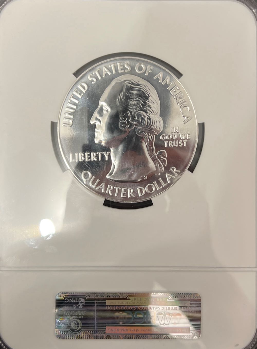 Washington Quarter - Theodore Roosevelt 5 Oz Silver Round - 2016  coin collectible - Main Image 2