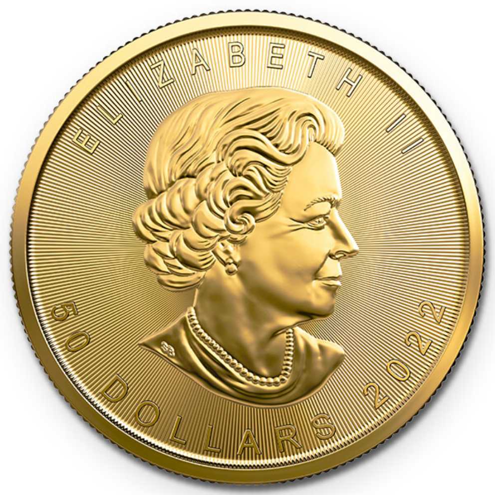 Maple Leaf Gold 1 oz 2022  coin collectible - Main Image 2