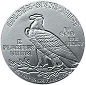 Incused Indian | GSM ¼oz  coin collectible - Main Image 2