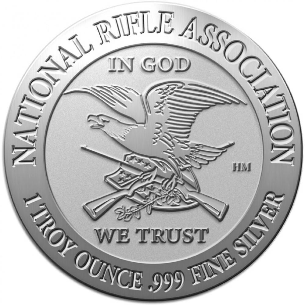 2024 1 oz NRA Silver Round  coin collectible - Main Image 2