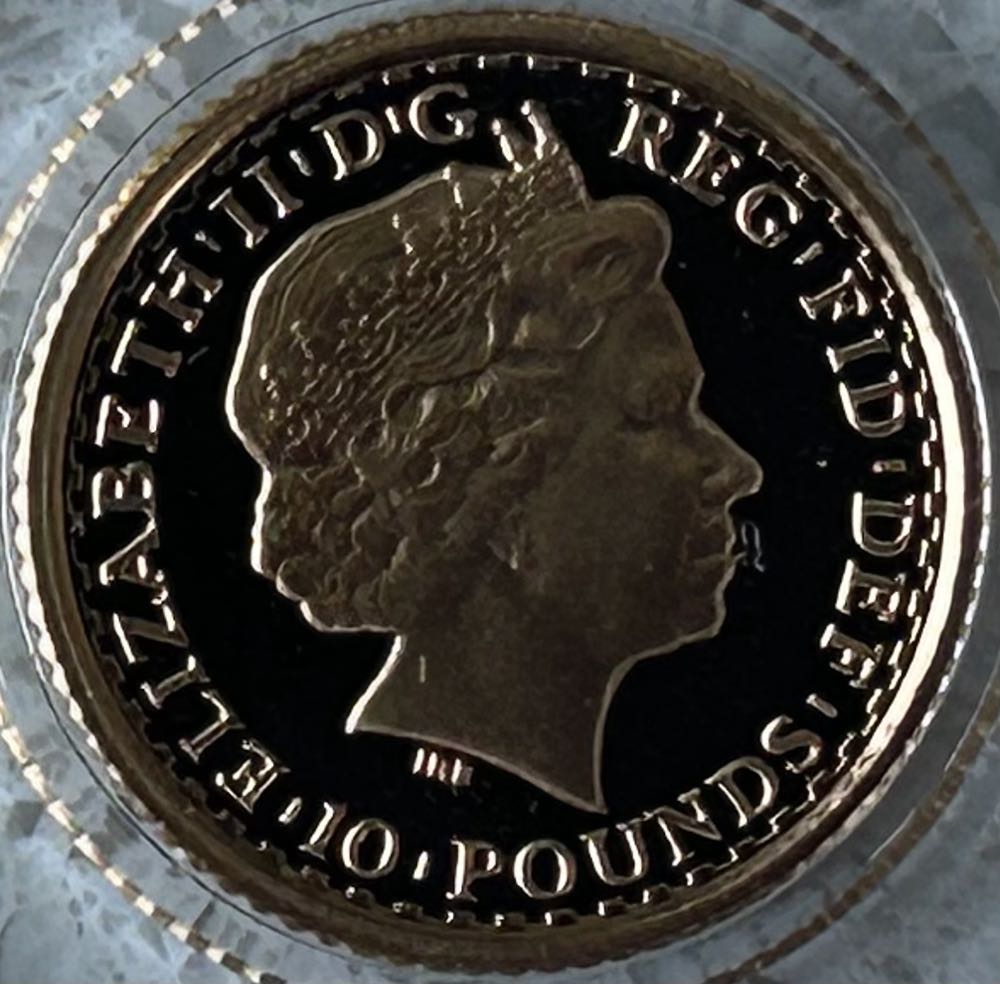 2005 Britannia - Proof 1/10th Gold  coin collectible - Main Image 2