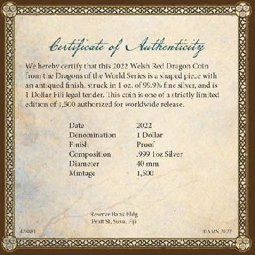 Dragons | 2024 Whiskered  coin collectible - Main Image 4