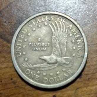 2000 D Sacagawea Soaring Eagle $1 Coin  coin collectible - Main Image 4