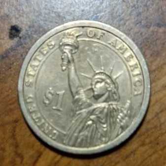 (C#-15) 2007 D 1 Dollar James Madison Golden Coin  coin collectible - Main Image 4