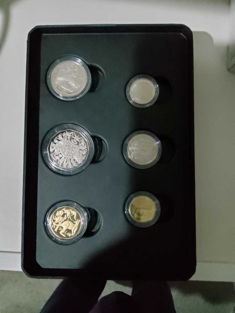 2024 King Charles III Proof Year Set Proof Sixcoin Six  coin collectible [Barcode 9314688113992] - Main Image 2