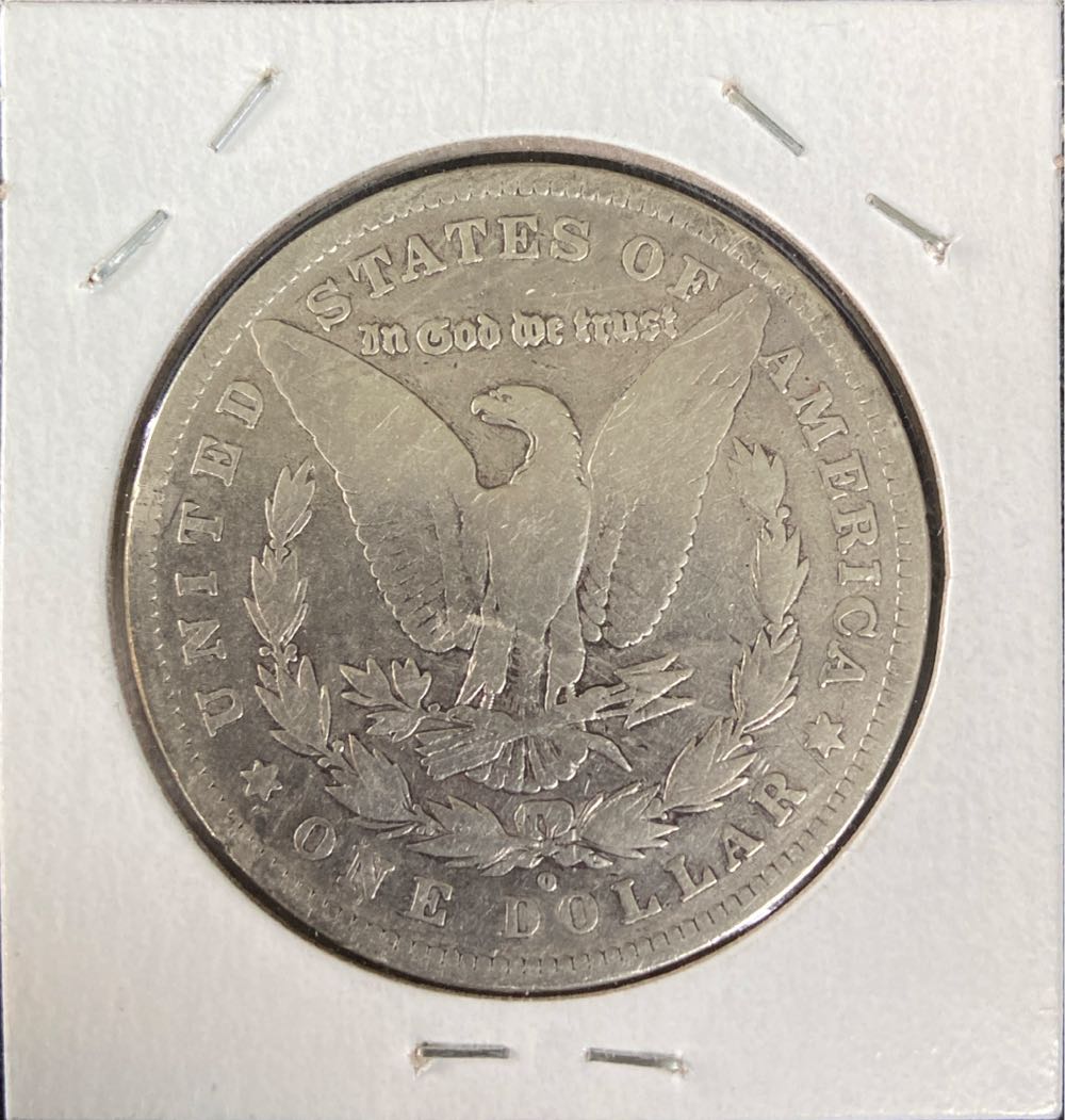 Morgan Dollar 1880 O  coin collectible - Main Image 2
