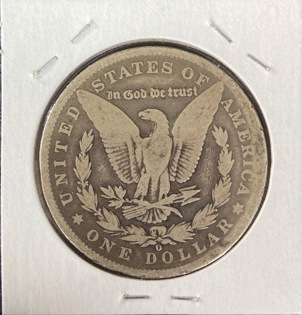 Morgan Dollar 1896 O  coin collectible - Main Image 2