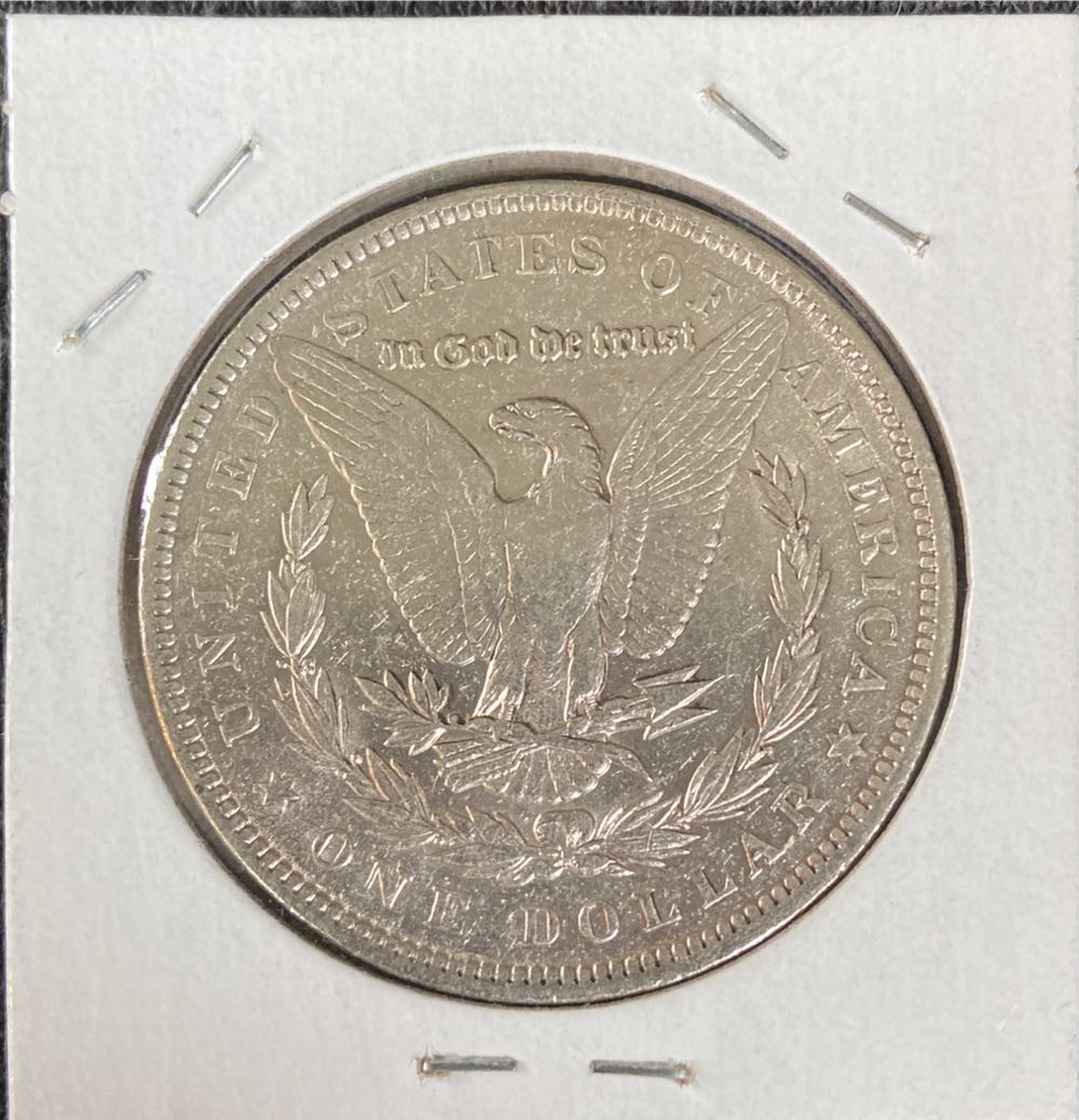 Morgan Dollar 1890  coin collectible - Main Image 2