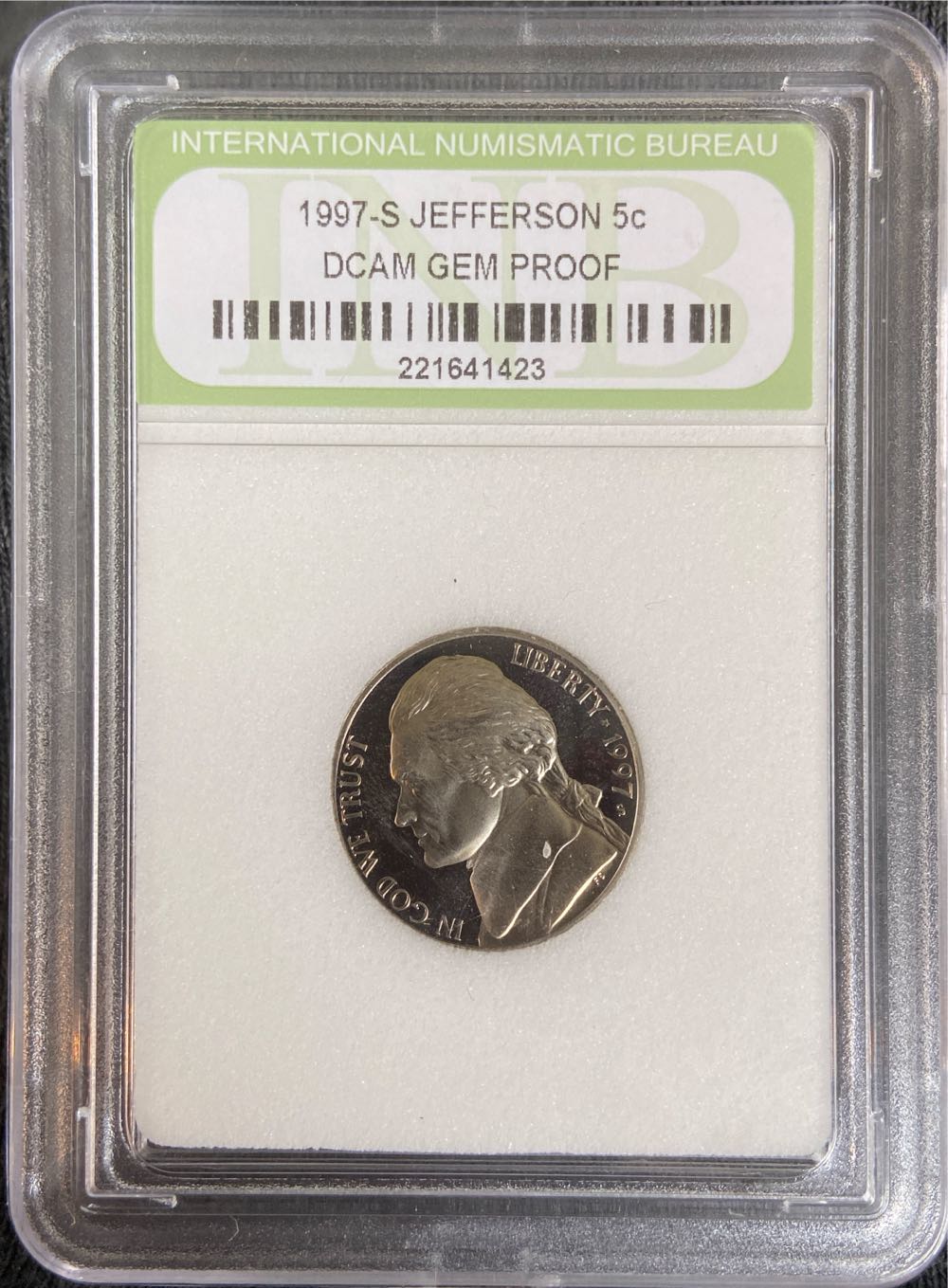 Lincoln Memorial - 2000 Mint Error Broadstrike northeast error collection NGC