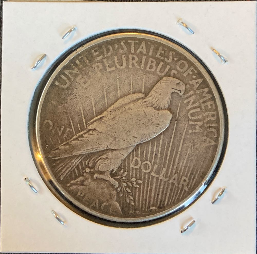 Peace Dollar 1923  coin collectible - Main Image 2