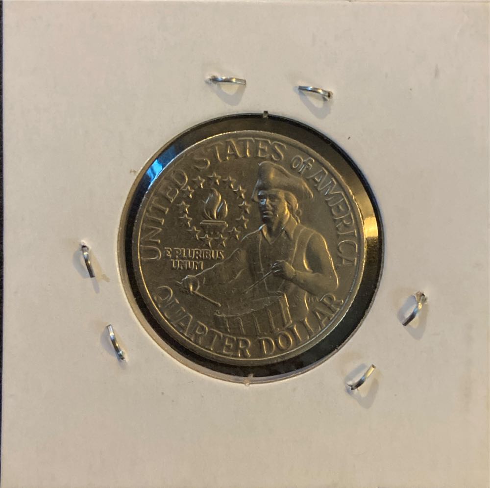 Washington Bi Centenial Quarter  coin collectible - Main Image 2