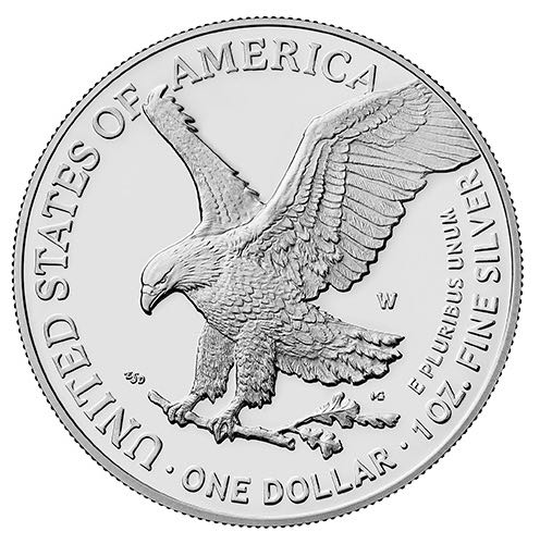 2024 W Eagle S$1  coin collectible [Barcode 704786560351] - Main Image 2