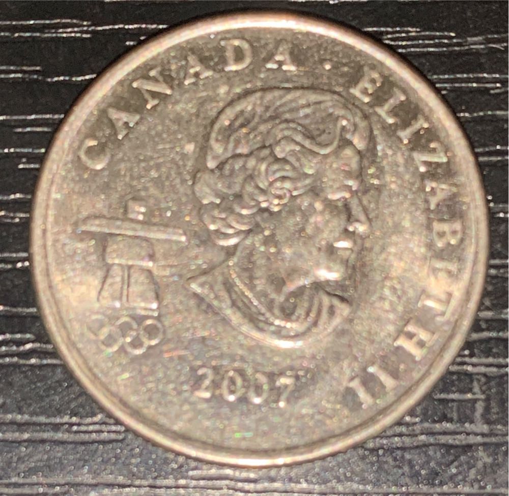25 Cents - Elizabeth II (Curling)  coin collectible - Main Image 2