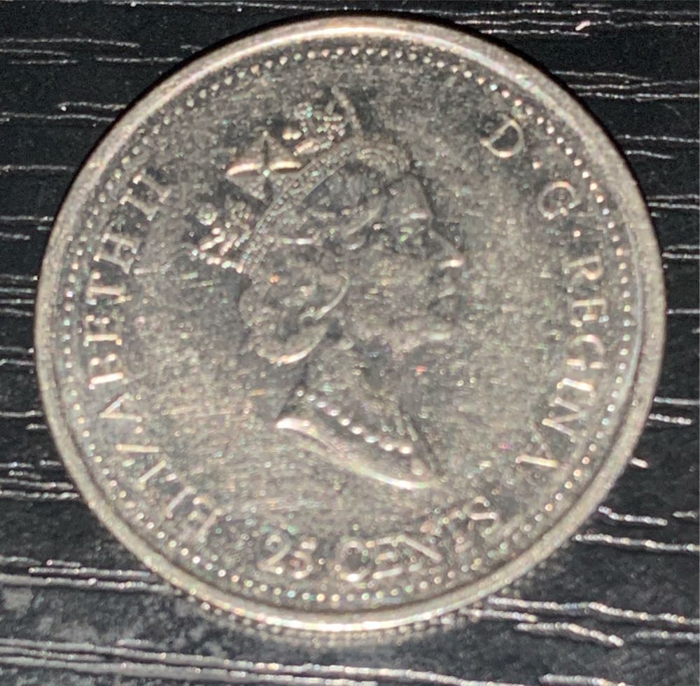 25 Cents - Elizabeth II (December)  coin collectible - Main Image 2