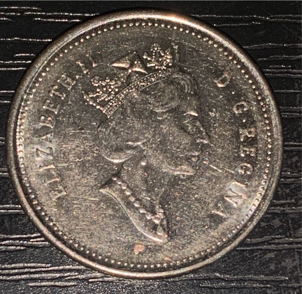 25 Cents - Elizabeth II (3rd portrait; plated)(P)  coin collectible - Main Image 2
