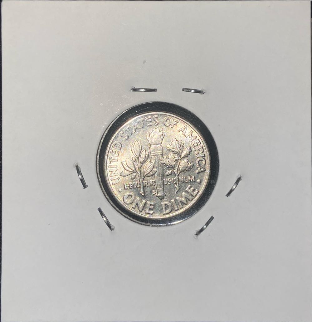 Roosevelt Dime 1961 D  coin collectible - Main Image 2