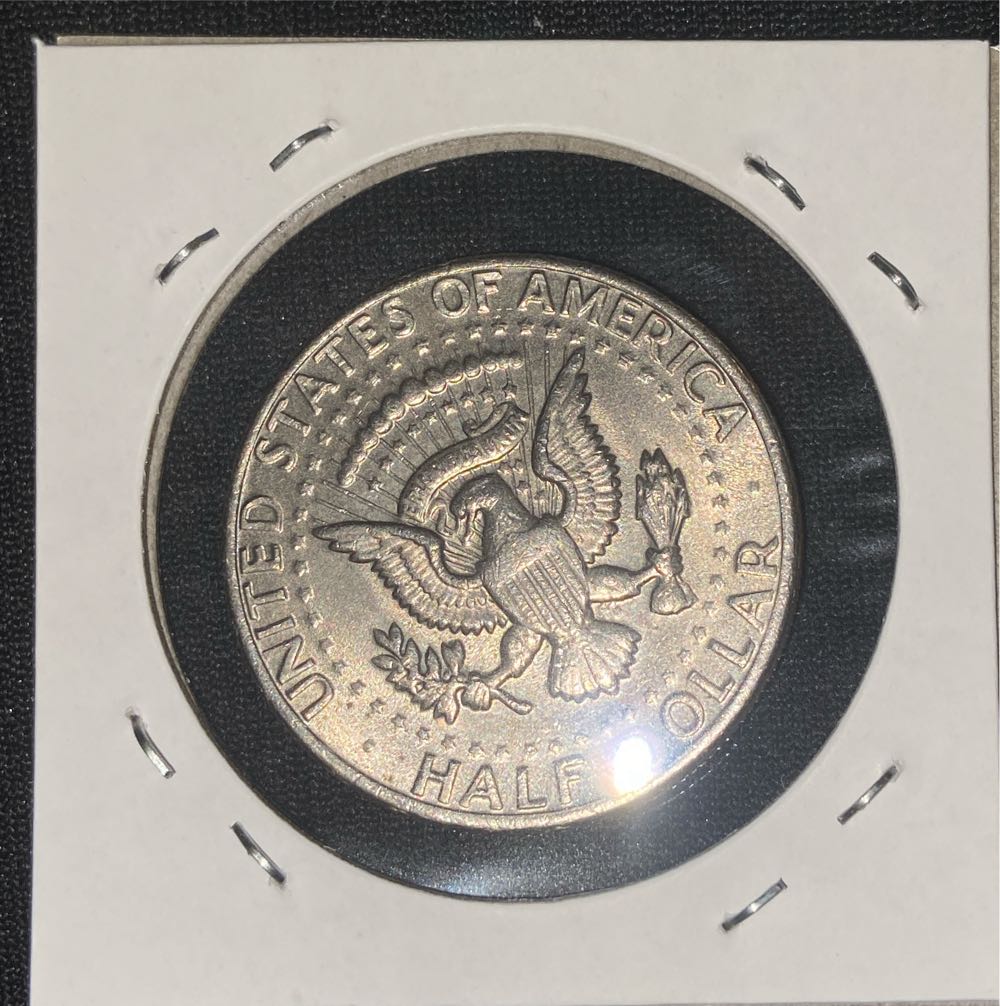 Kennedy Half Dollar 1972 D  coin collectible - Main Image 2