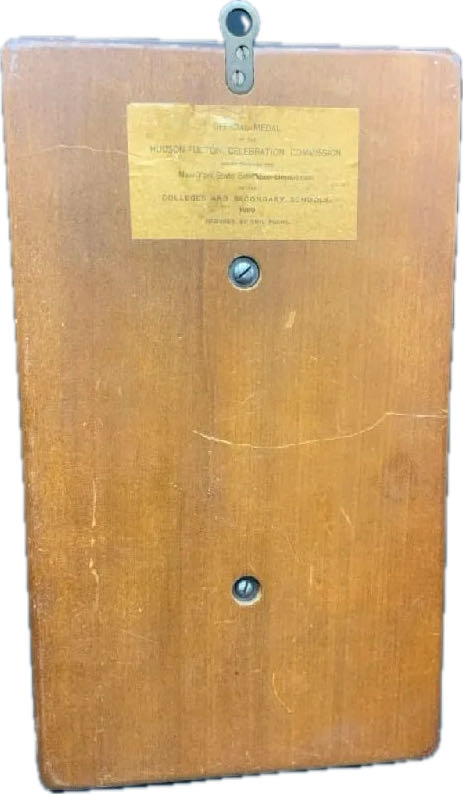 Hudson Fulton Celebration (Halves Education) Medal  coin collectible - Main Image 2