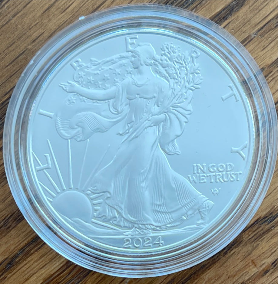 American Eagle Uncirculated W 2024  coin collectible [Barcode 704786560351] - Main Image 2