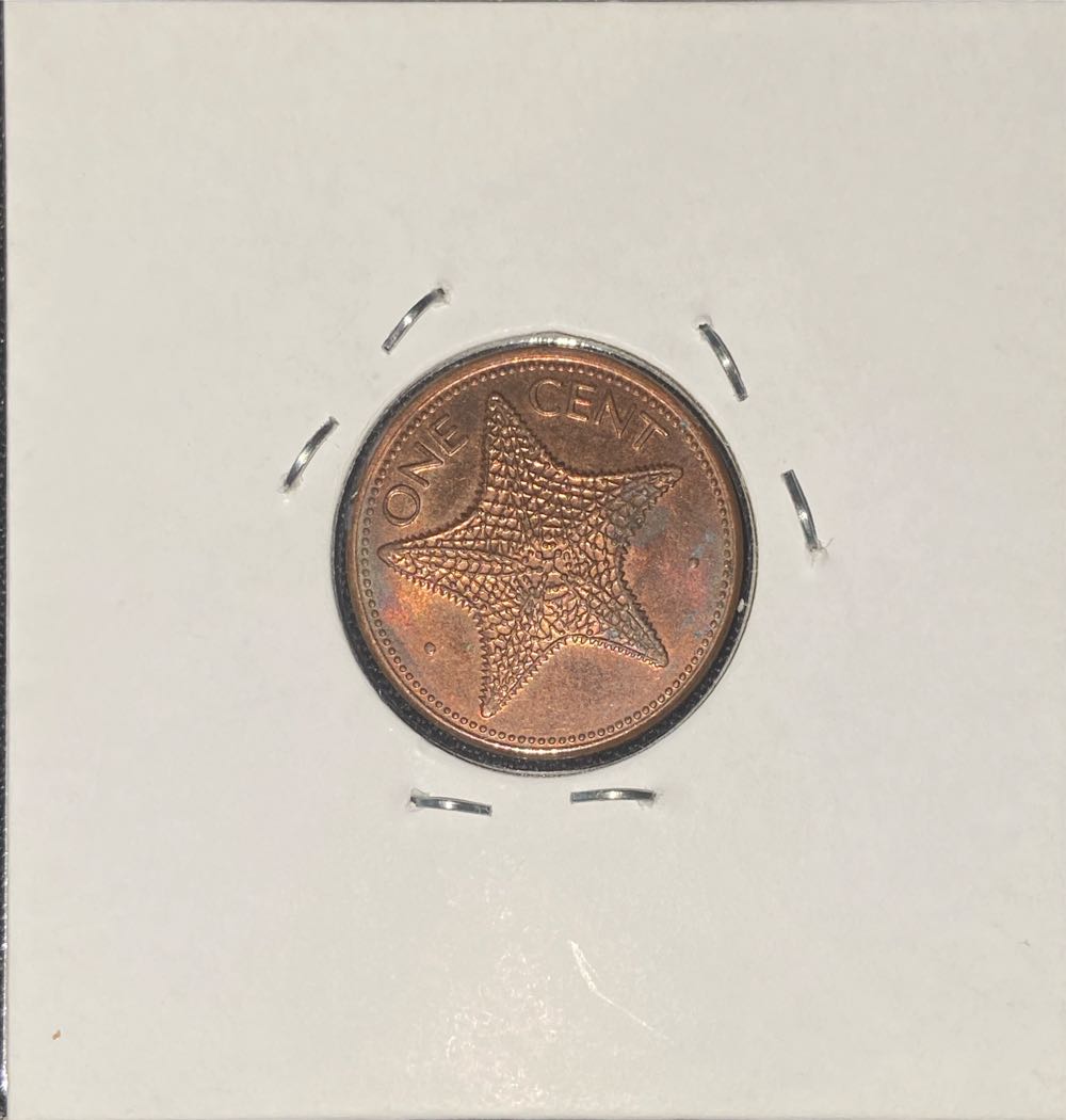 Commonwealth Of The Bahamas 1985 One Cent  coin collectible - Main Image 2