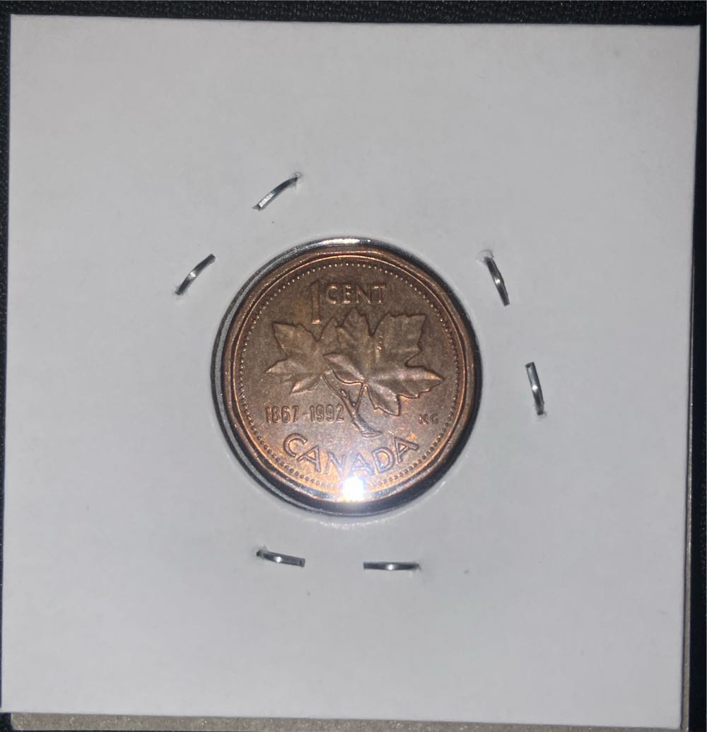 Canadian Penny 1867-1992  coin collectible - Main Image 2