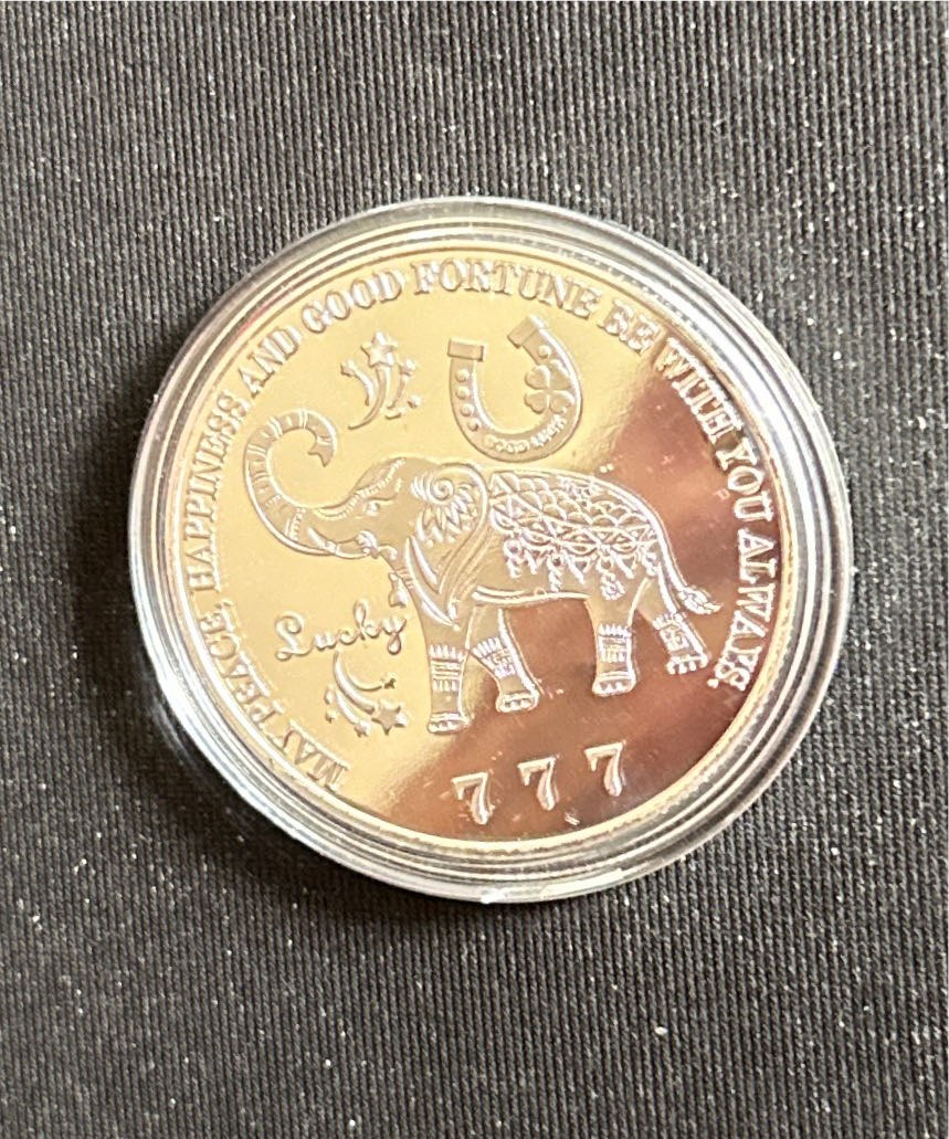 Good Luck Poisson Argen  coin collectible - Main Image 2