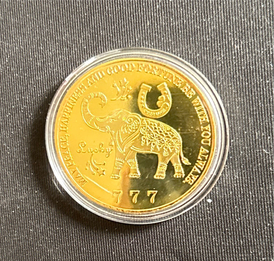 Good Luck Poisson Or  coin collectible - Main Image 2